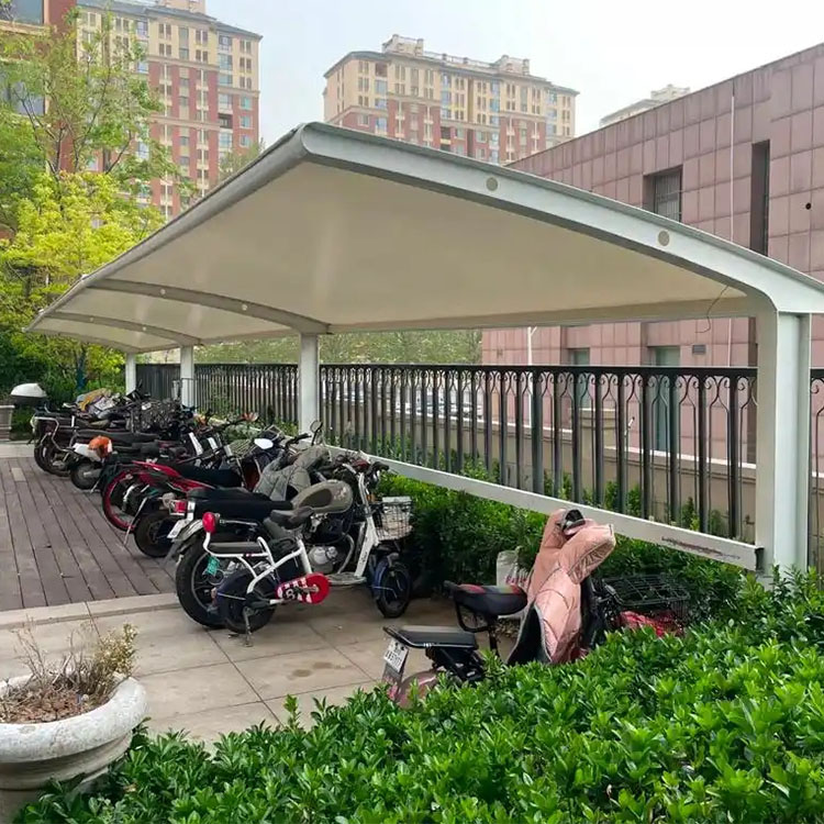 松溪县膜结构电动车棚